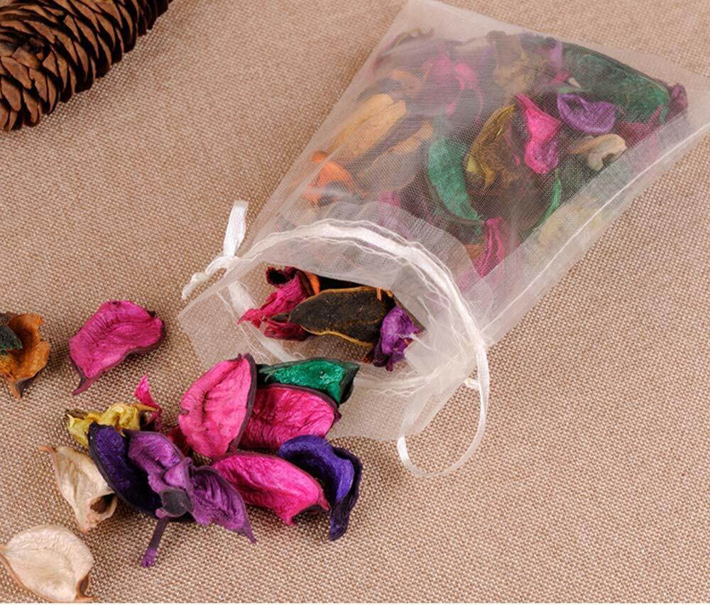 US 50~200 Sheer Coralline Organza Favor Gift Bags Jewelry Pouches Wedding Party