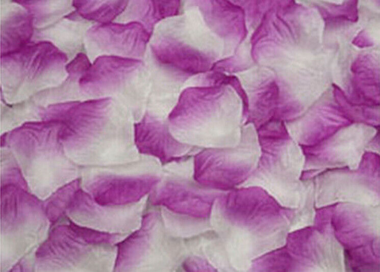 1000~5000pcs Various Colors Silk Flower Rose Petals Wedding Party Decorations