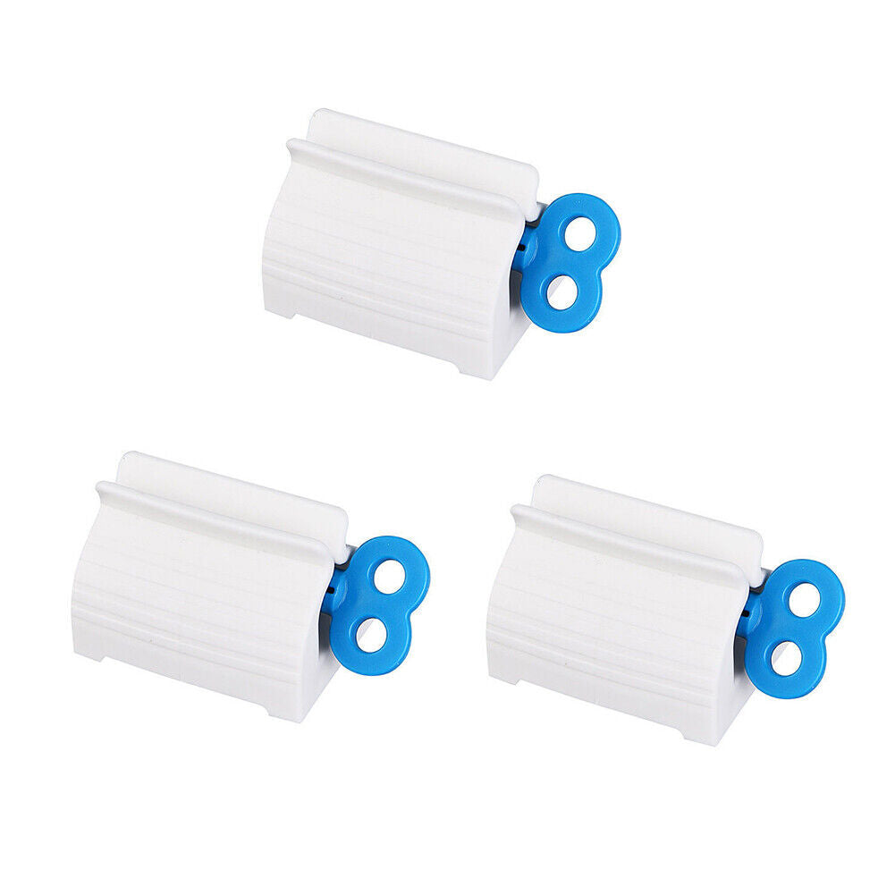 US 3-6 Pack Rolling Tube Toothpaste Squeezer Easy Dispenser Seat Holder Stand