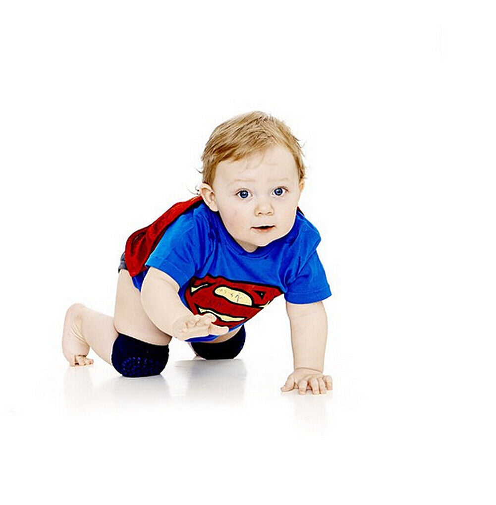 8~16 Pairs Baby Crawling Knee Pads Safety Anti-slip Walking Leg Elbow Protectors