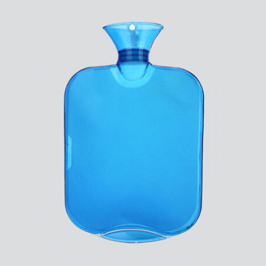 Large PVC Rubber HOT WATER BOTTLE Bag WARM Relaxing Heat / Cold Therapy 2 Liter