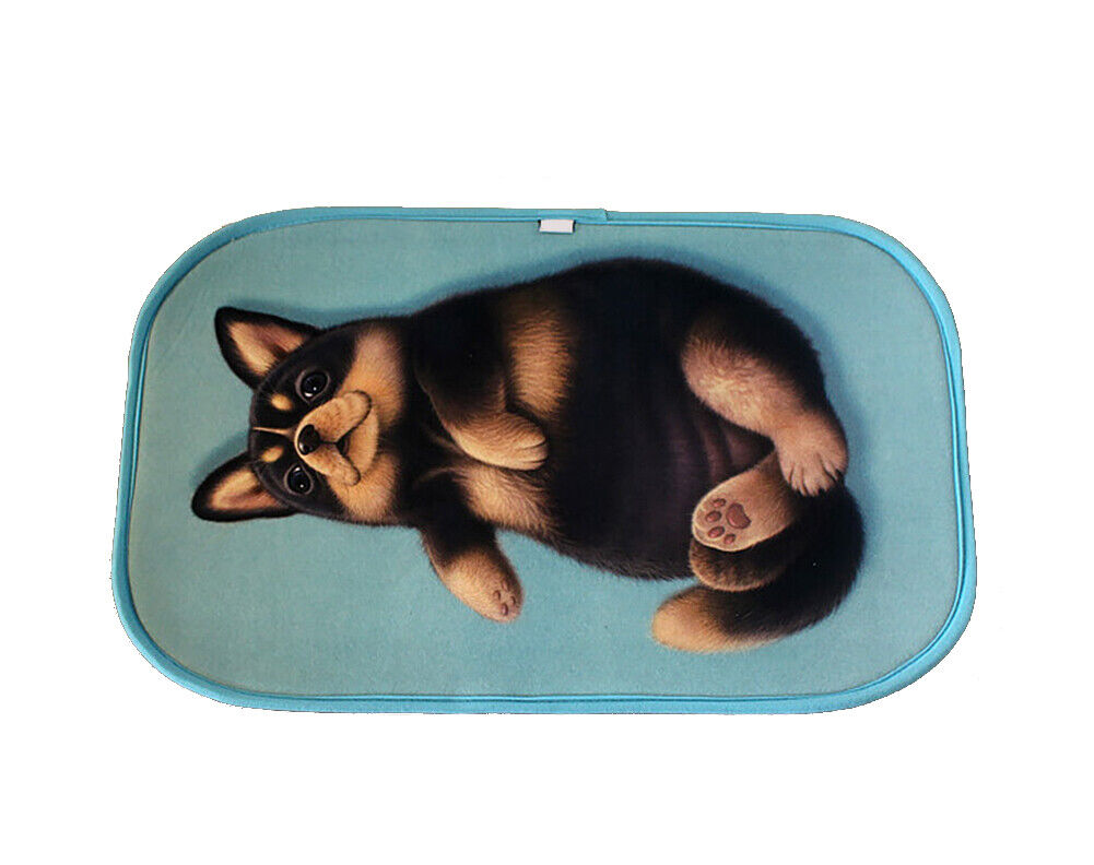 US Cat Dog Non-Slip 3D Doormat Kitchen Bathmat Bedrooms Patio Stair Carpet Mat