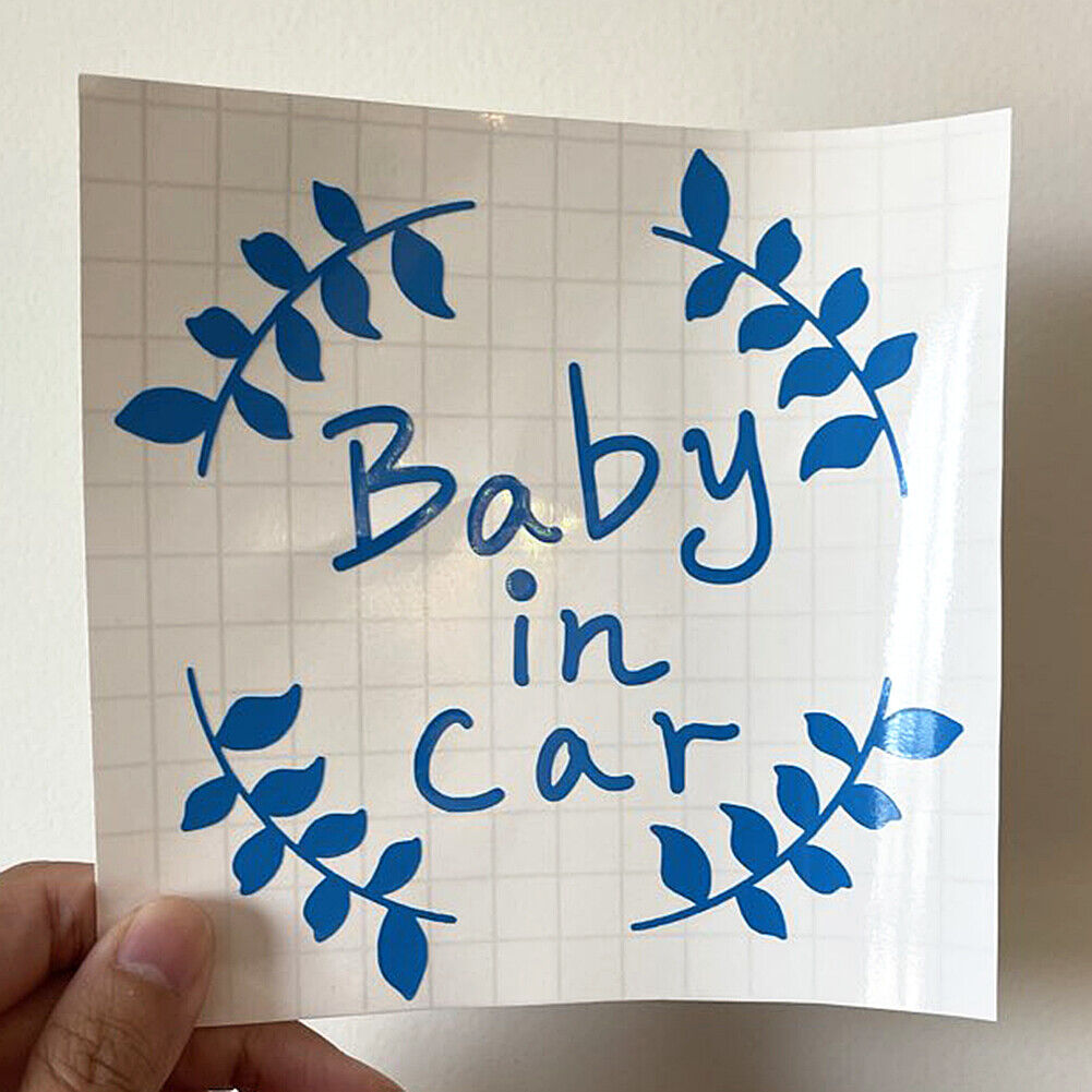 US Custom Baby on Board Kids in Car Vinyl Sticker Bumper Window Decal Truck Van