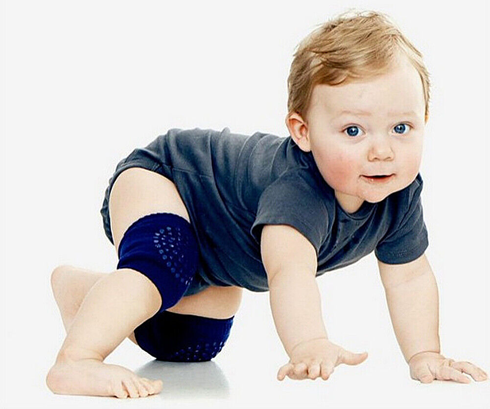 8~16 Pairs Baby Crawling Knee Pads Safety Anti-slip Walking Leg Elbow Protectors
