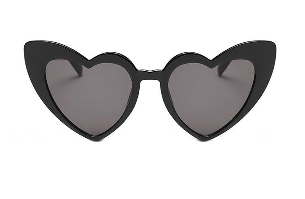 US Women Lovely Heart Shape Sunglasses Halloween Cat Eye Retro Sun Glasses UV400