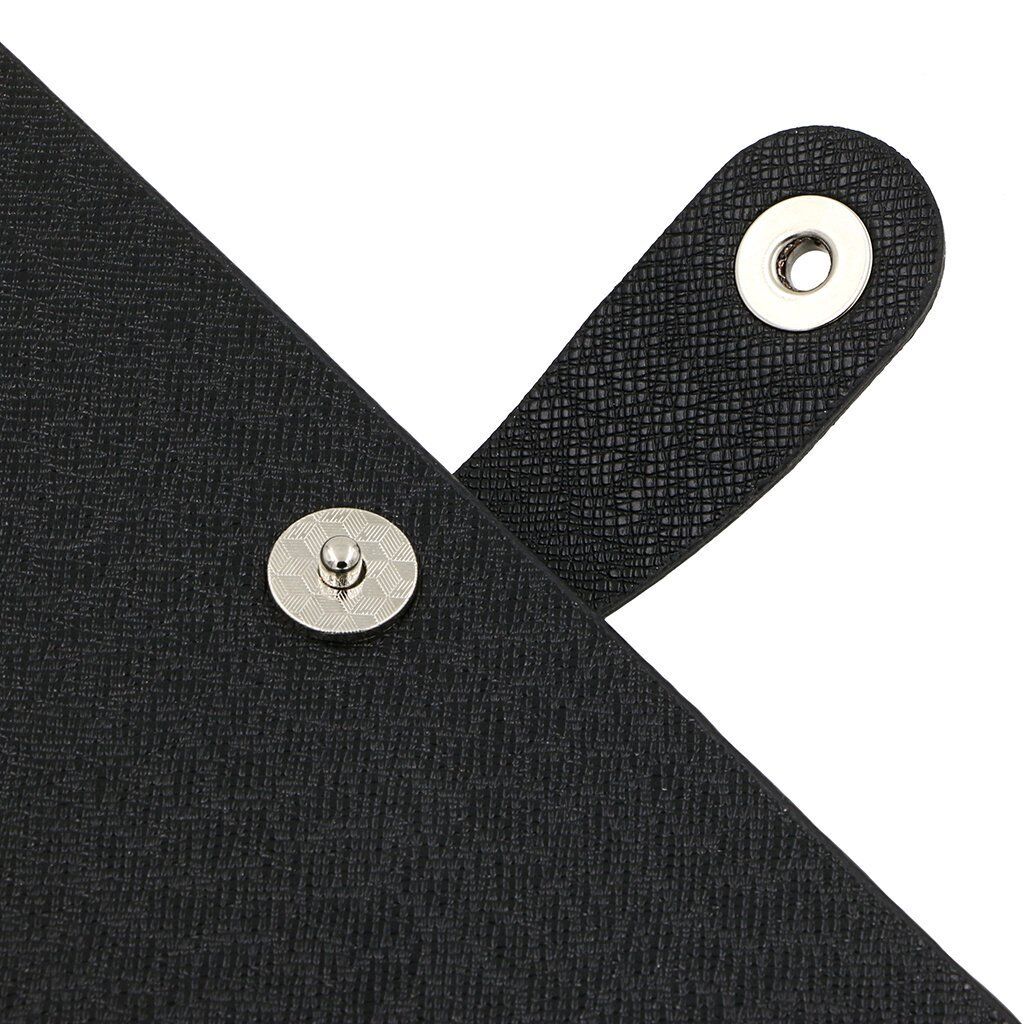 Leather 240/300 Slots Business/ID/Credit Card Holder Organizer, Magnetic Closure