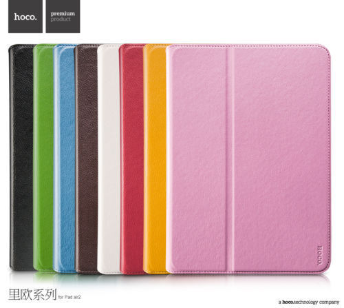 Luxury Premium Genuine HOCO Leather Portfolio Stand Case Cover Apple iPad Air 2