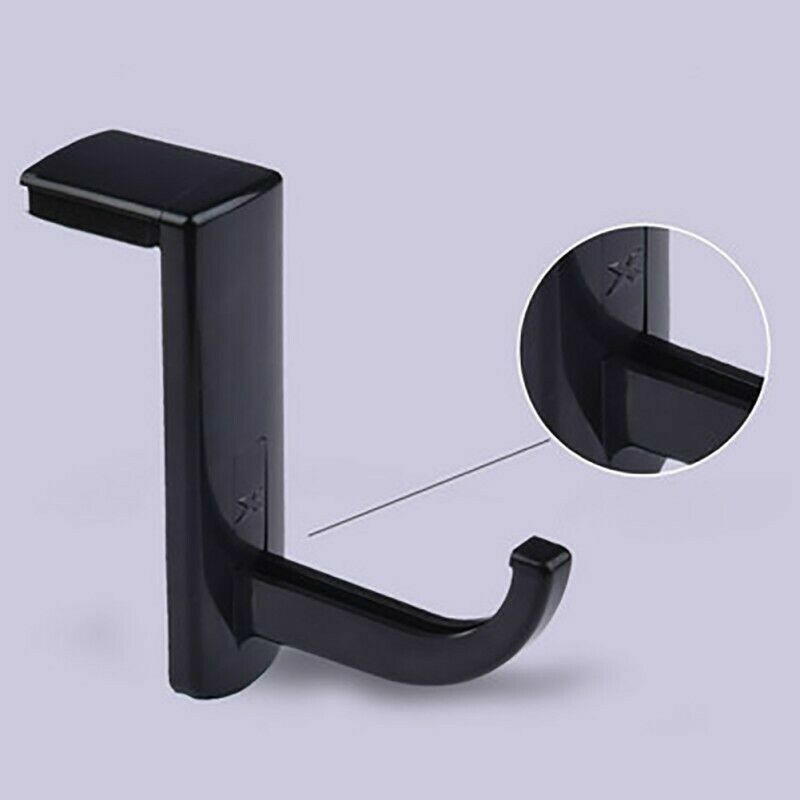 4 Pack Plastic Headphone Holder Earphone Headset Hanger Rack Stand Hook Computer