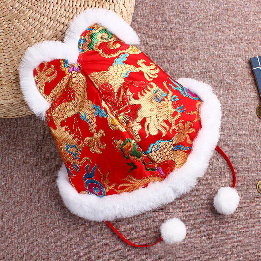 US Baby Tiger Hat Chinese Traditional New Year Newborn Infant Toddler Photo Prop