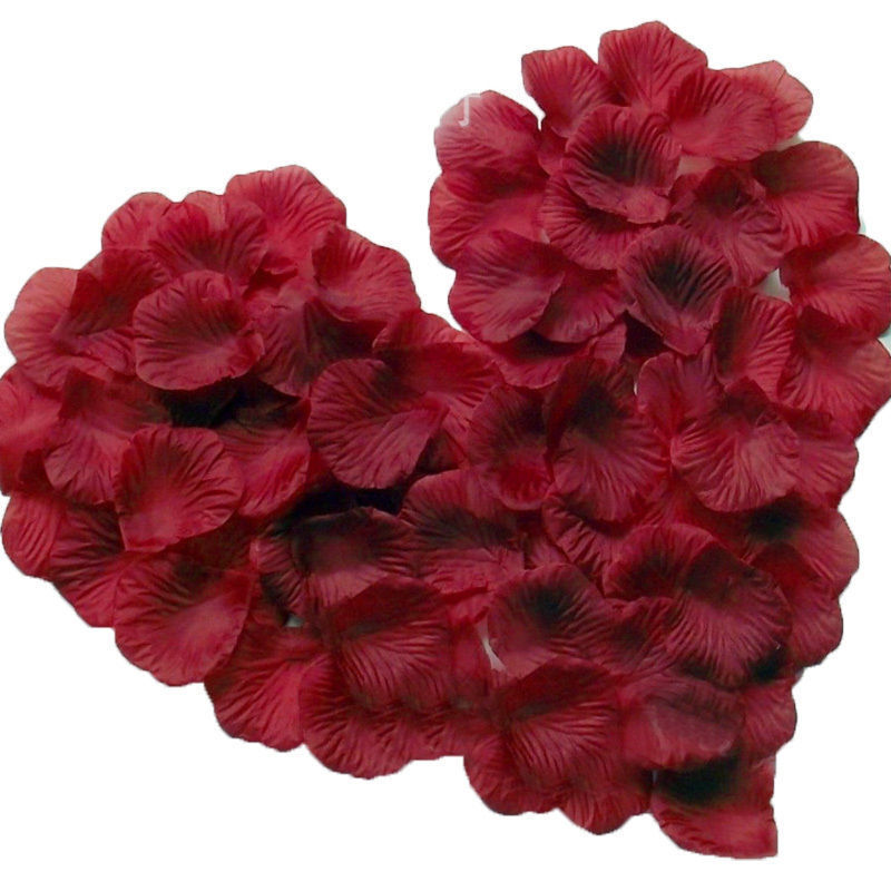 1000~5000pcs Various Colors Silk Flower Rose Petals Wedding Party Decorations