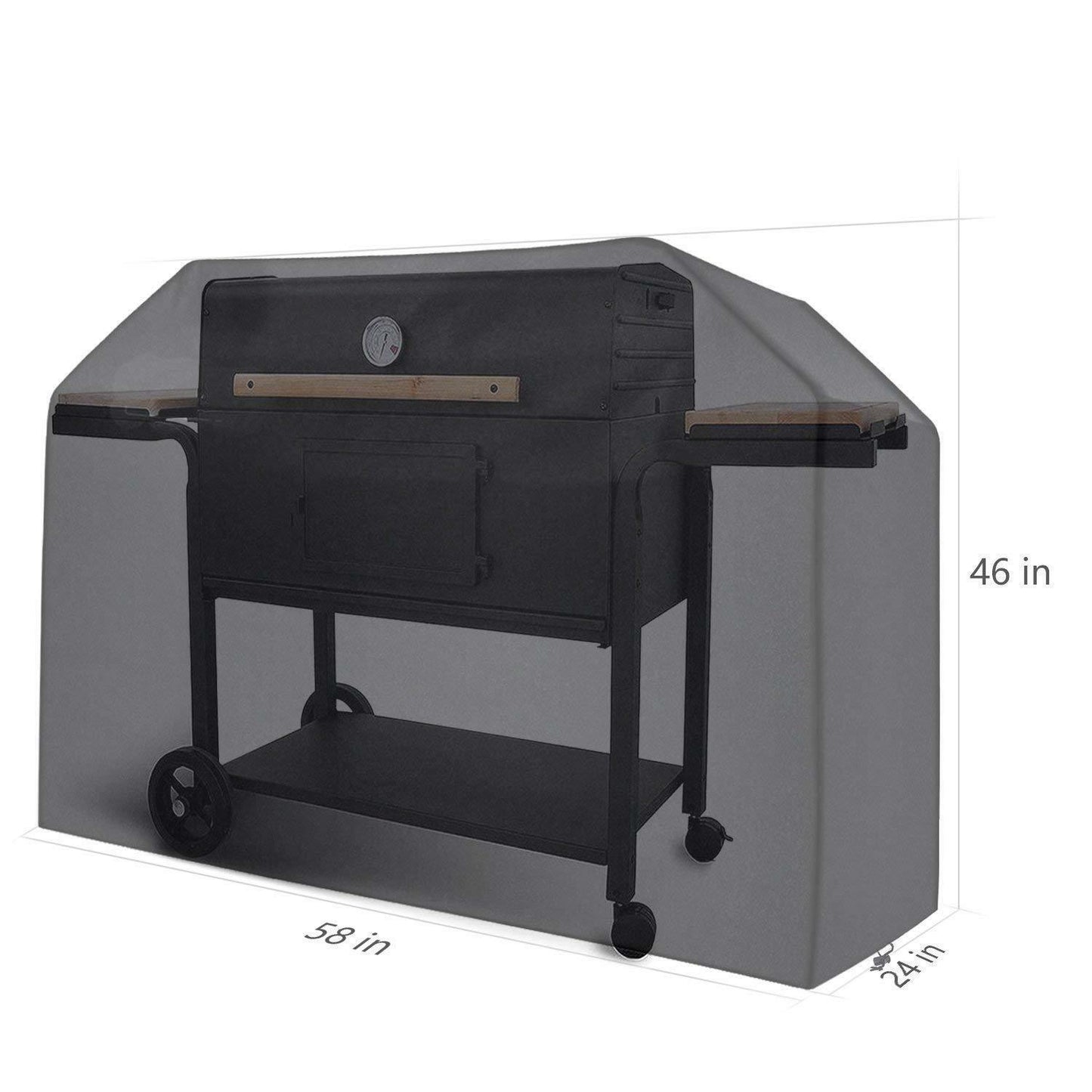 7 Size BBQ Gas Grill Cover Barbecue Waterproof Outdoor Heavy Duty Protection US