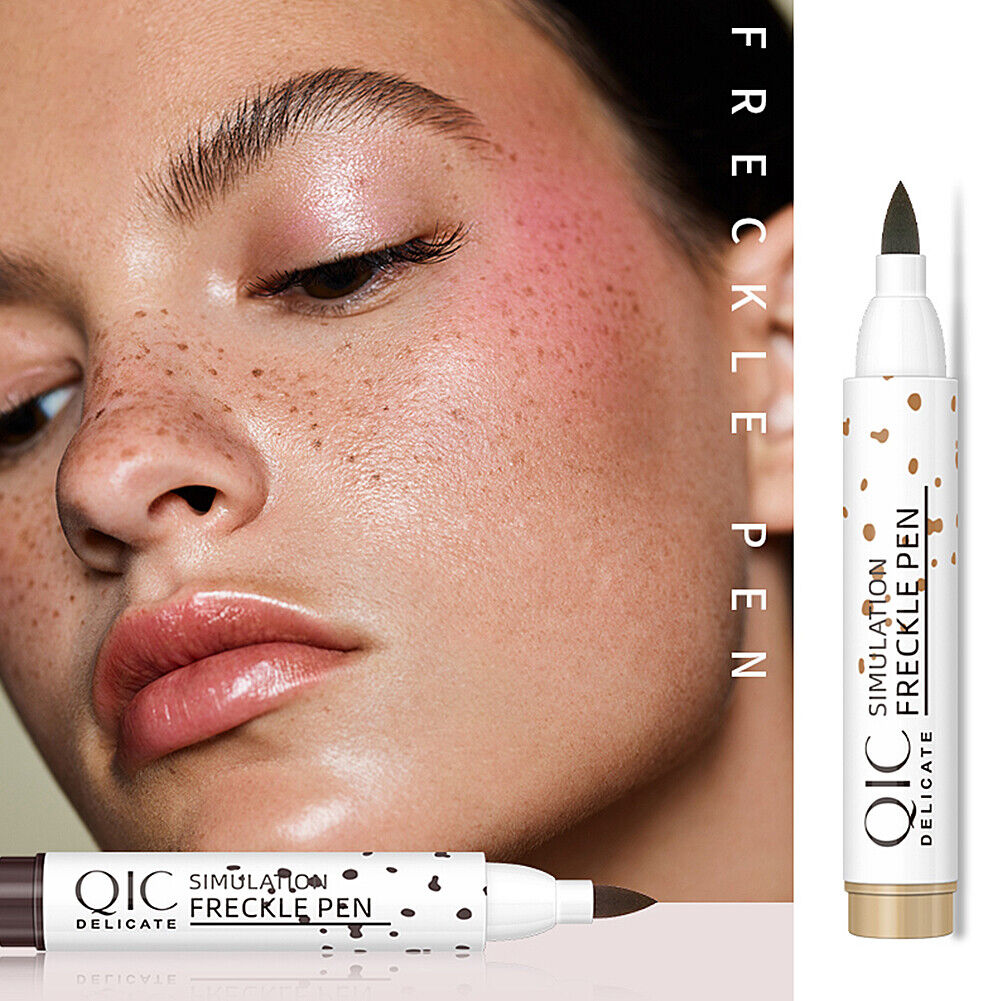 US 1-2Pc Faux Freckle Pen Natural Waterproof Longlasting Soft Dot Sunkissed Skin