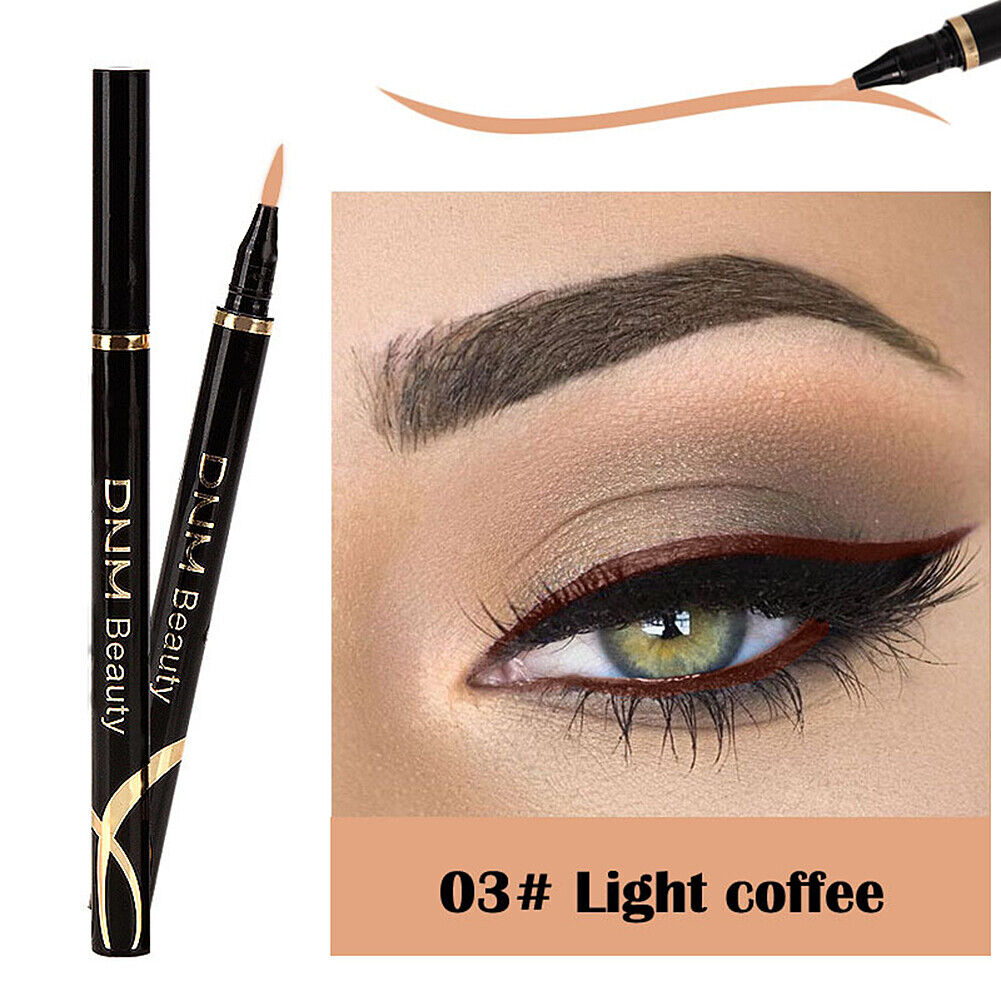 US 1-2 Pack Colorful Eyeliner Waterproof Long Lasting Liquid Eye Liner Pen Tool