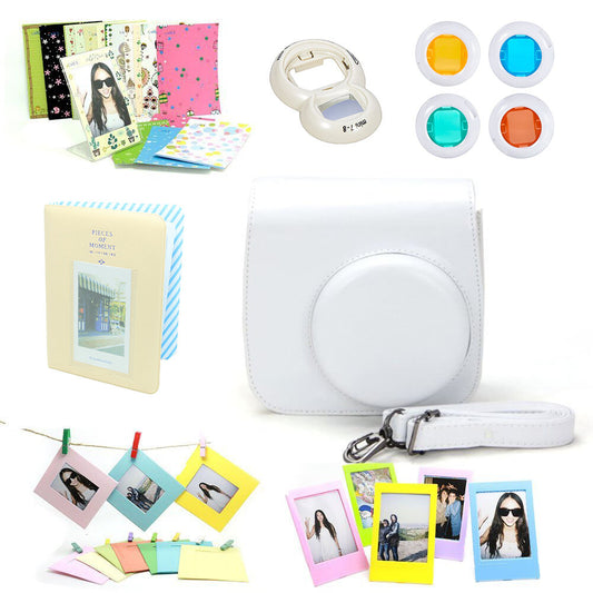 USA 7 in 1 Fujifilm Instax Mini 8 8+ 9 Instant Film Camera Accessories Bundles