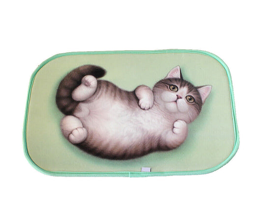 US Cat Dog Non-Slip 3D Doormat Kitchen Bathmat Bedrooms Patio Stair Carpet Mat