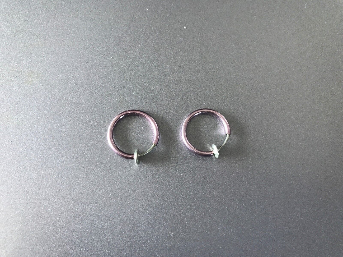 Clip-On Spring Action Non-Piercing Fake Septum Lip Cartilage Nose Tragus Ring