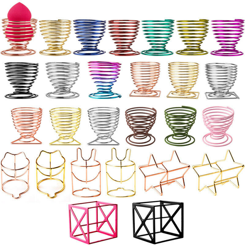 5 Pack Beauty Makeup Sponge Blender Holder Drying Rack Egg Powder Puff DisplayUS