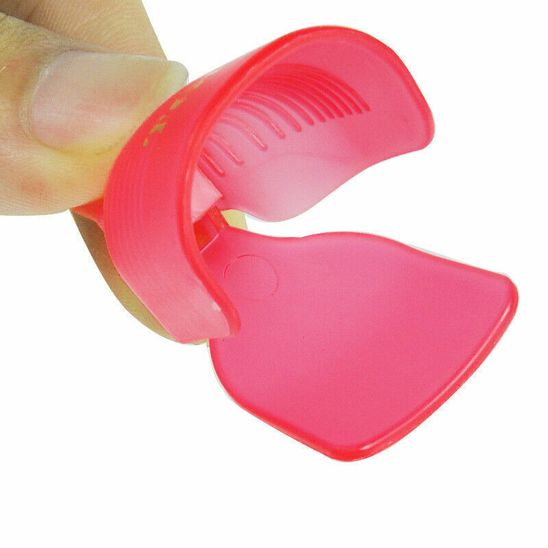 5~10 Pcs Toe Nail Art Soak Off Clip Cap UV Gel Polish Remover Wrap Manicure Tool