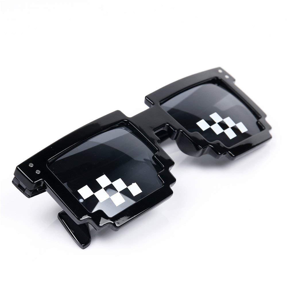Thug Life Glasses Deal With It Sunglasses MLG Eyewear Unisex Meme Cool 8 Bit