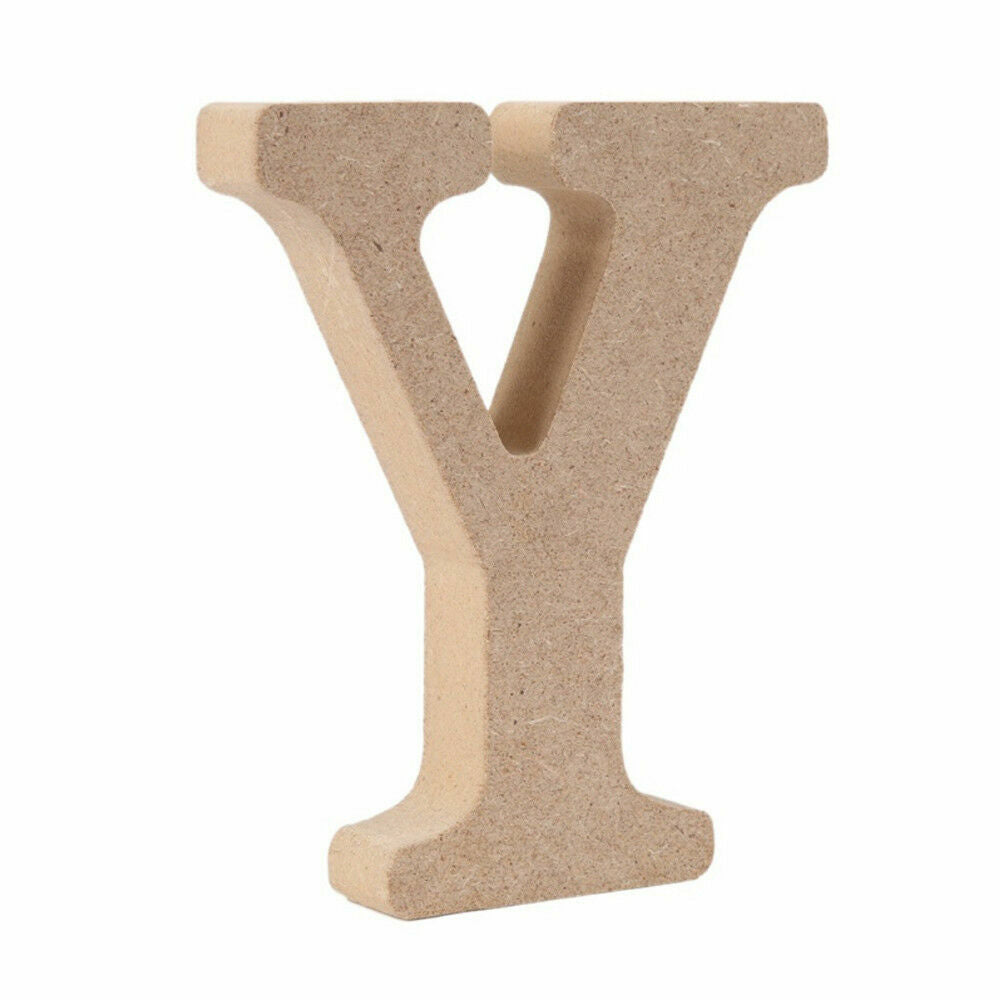 US 3.93'' A-Z Wooden Letters Alphabet Self Standing Wedding Party/Home/Decor Lot