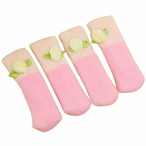 24 Pack Cat Paw Flower Bear Table Chair Foot Doorknob Floor Protector Sleeves US