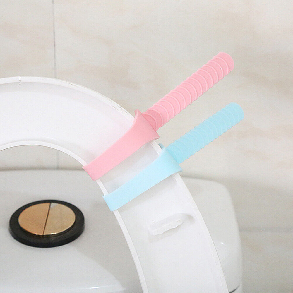 US 4 Pack Seat Cover Lifter Lift Handle Toilet Bathroom Avoid Touching Lid