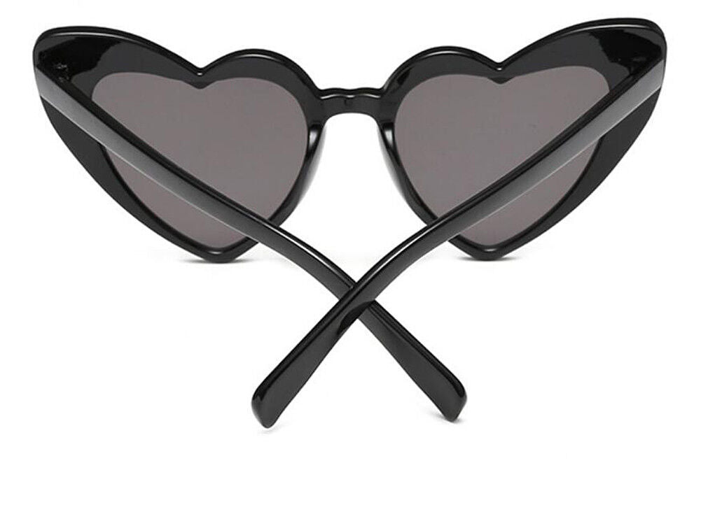 US Women Lovely Heart Shape Sunglasses Halloween Cat Eye Retro Sun Glasses UV400