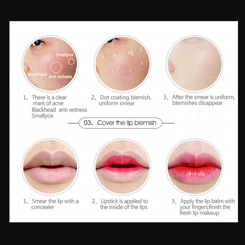 US Mushroom Head Air Cushion BB CC Cream Concealer Foundation Stick Moisturizing