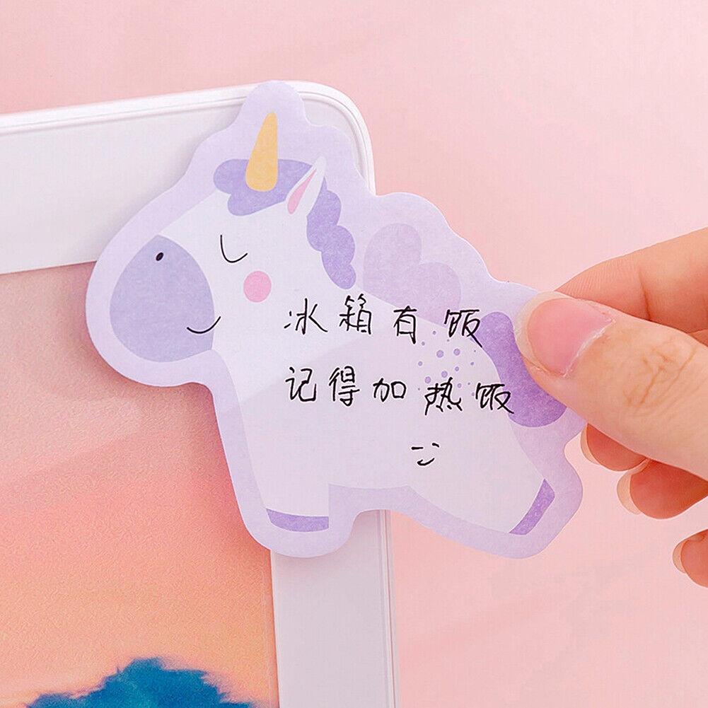 120 Sheet/4 Pads Sticky Notes Self-Adhesive Notes Notepads Post Writing Unicorn