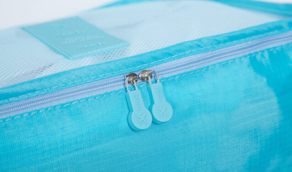 9Pcs Waterproof Clothes Storage Bags Packing Cube Travel Luggage Organizer Pouch