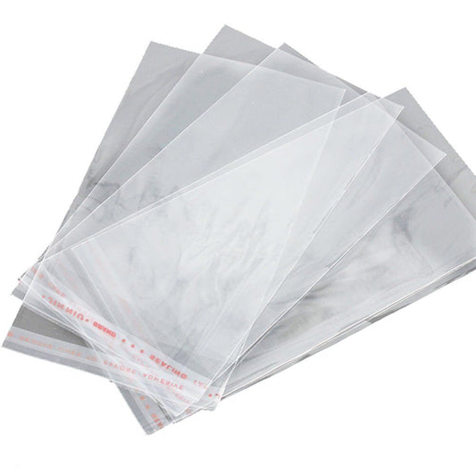 Multi-purpose Self Adhesive Clear Plastic Bag (Various Sizes)