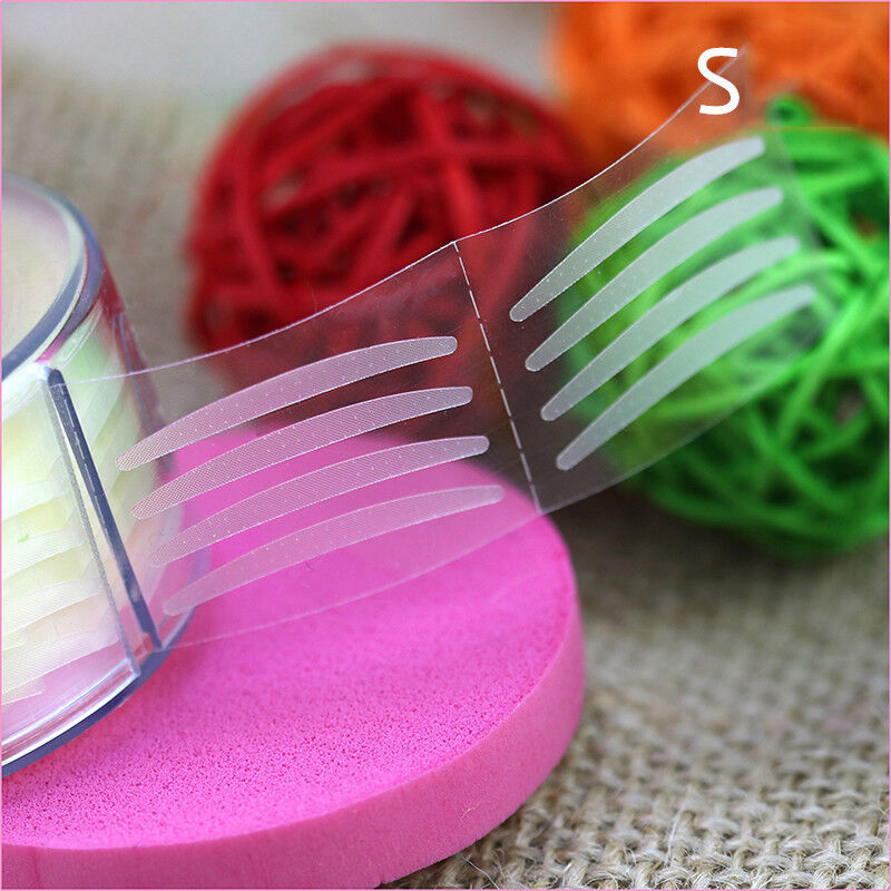 300 Pairs Adhesive Invisible Wide/Narrow Double Eyelid Stickers Eye Tape Makeup