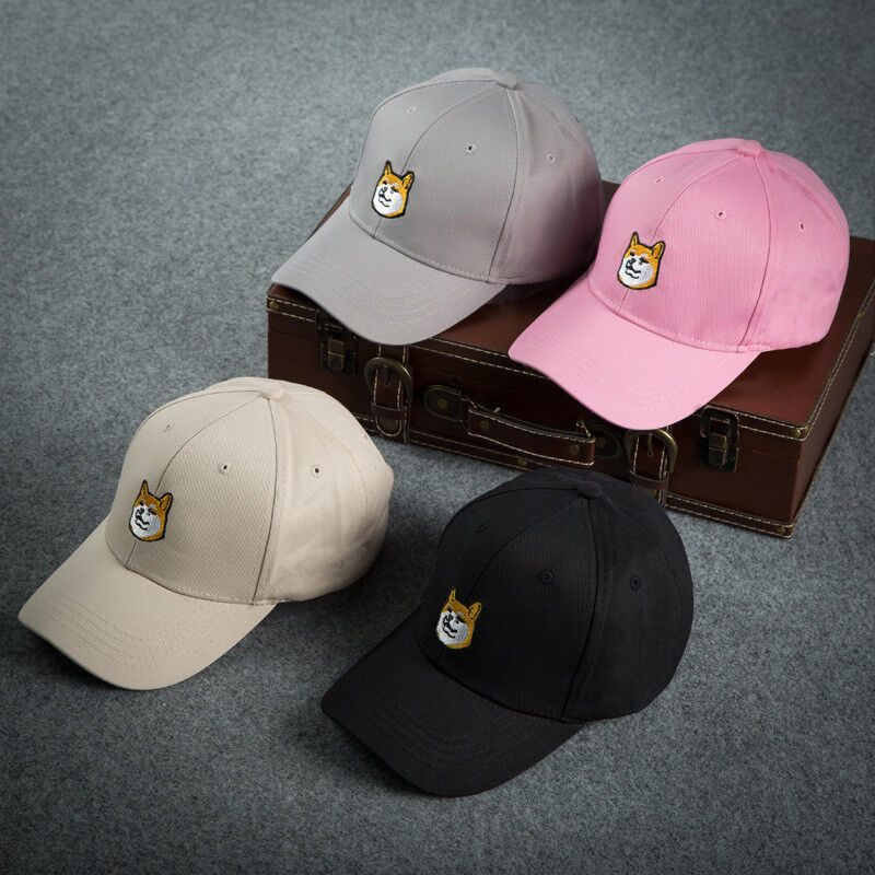 Shiba Inu Bulldog Baseball Trucker Golf Sports Adjustable Hats Hachiko Ball Caps
