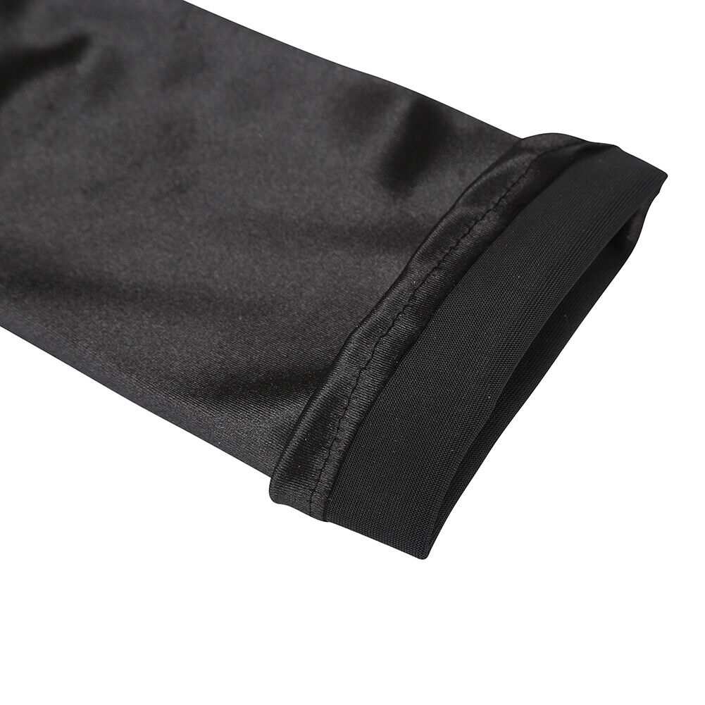 US 20.47'' Satin Evening Gloves Long Party Dance Elbow Arm Length Opera Cosplay
