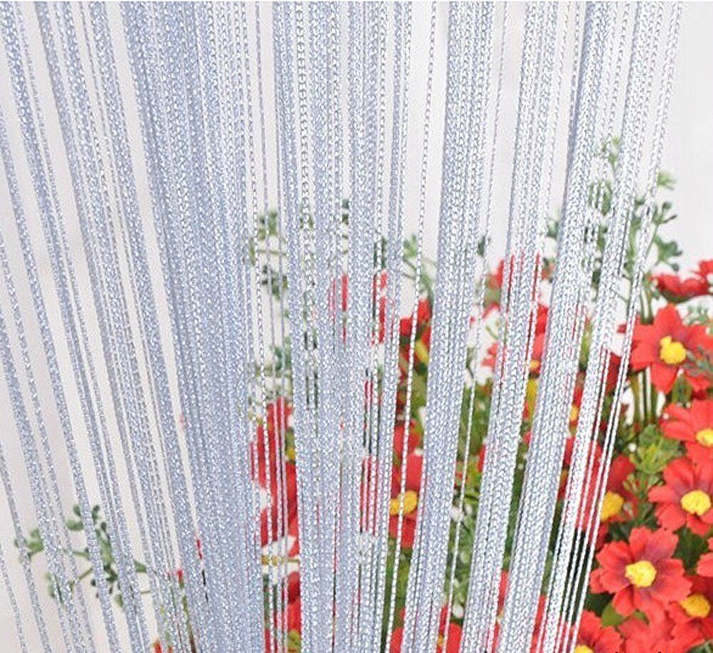2 Pack Magik Line String Window Curtain Tassel Door Fringe Panel Room Divider