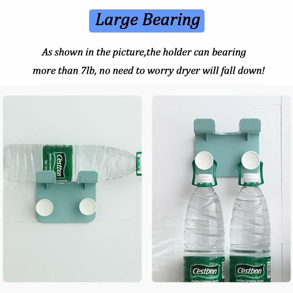 Hair Dryer Holder Self-Adhesive Hanging Rack Organizer Hook Spiral Caddy Bracket