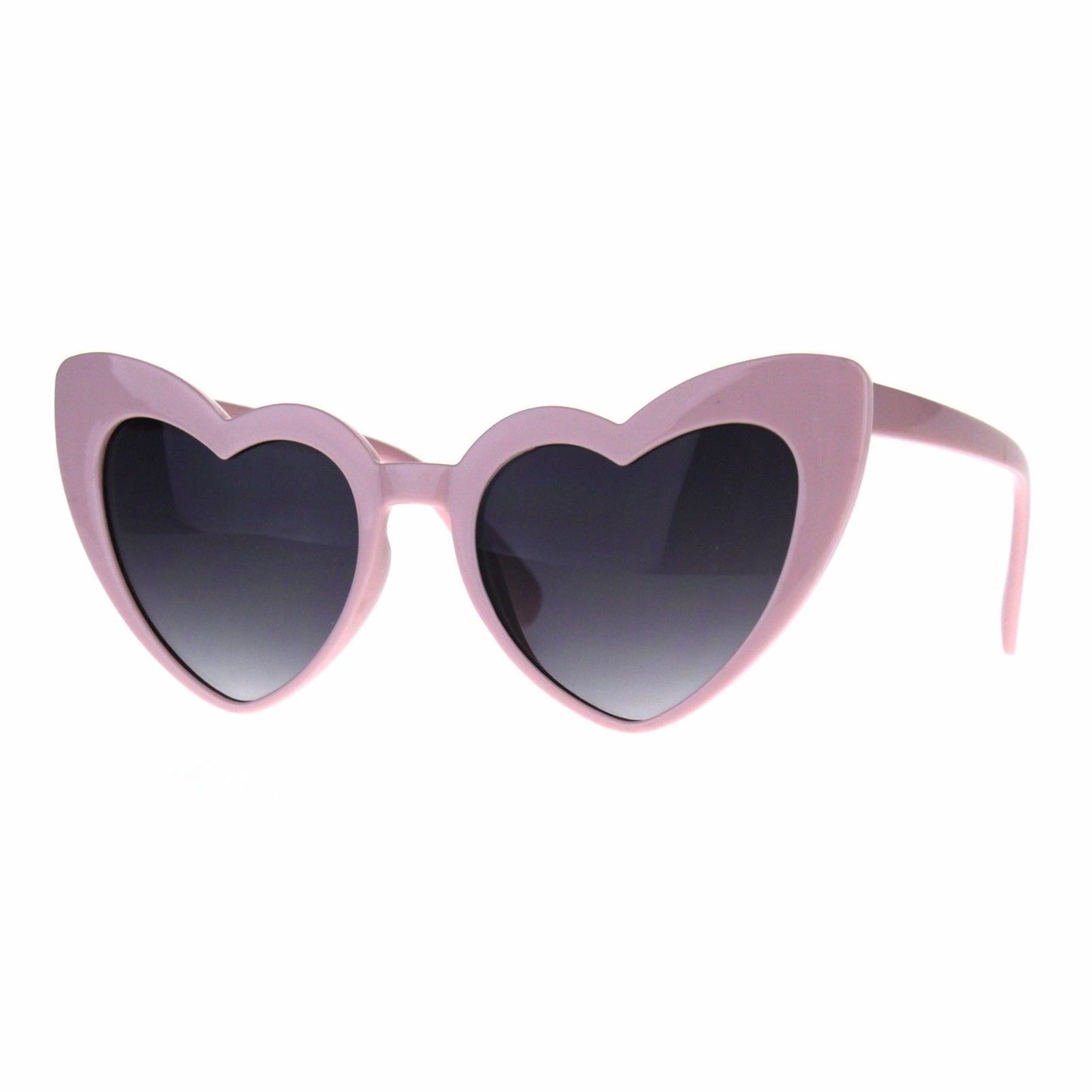 US Women Lovely Heart Shape Sunglasses Halloween Cat Eye Retro Sun Glasses UV400