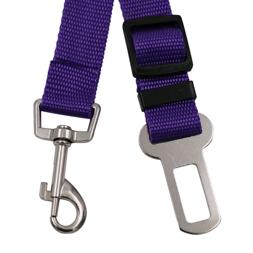 3 PCS Adjustable Pet Dog Cat Car Seat Belt Safety Leads Vehicle Seatbelt Harness