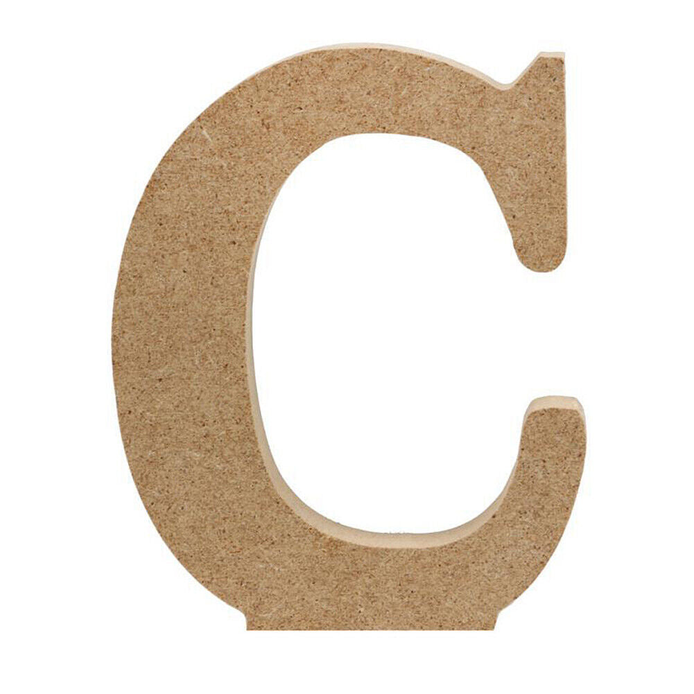 US 3.93'' A-Z Wooden Letters Alphabet Self Standing Wedding Party/Home/Decor Lot