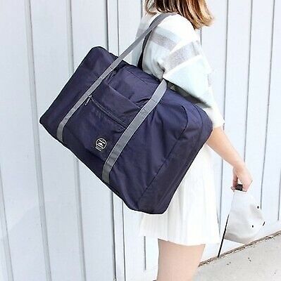 US Foldable Travel Luggage Carry-on Shoulder Duffle Bag Lightweight Sport Tote