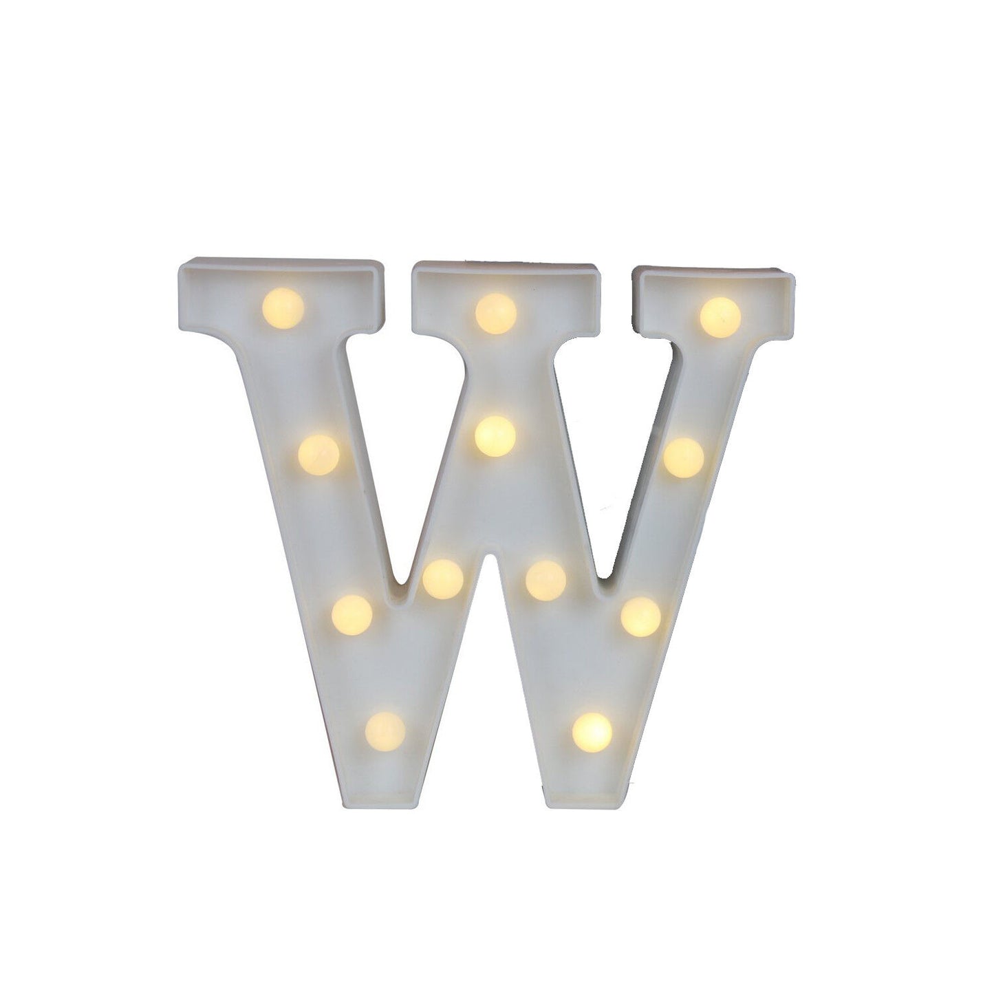 Light Up Letter LED Alphabet PlasticParty Sign Wedding Festival Stand Decoration