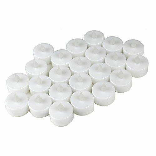 Flameless LED Tealight Candles Tea Light Candle 24pcs Battery-powered LCL24