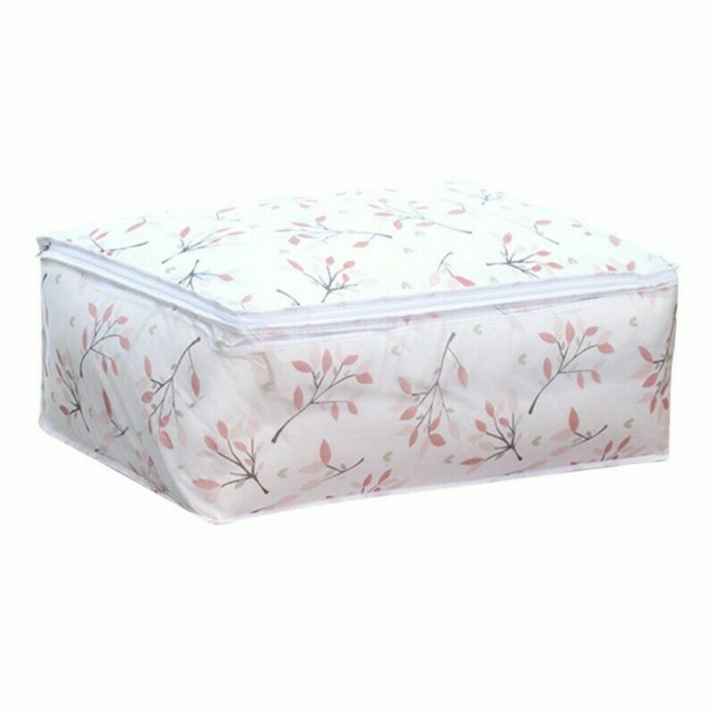 US Anti Dust Large Storage Bag Clothes Quilt Blanket Storage Sort Home Organizer