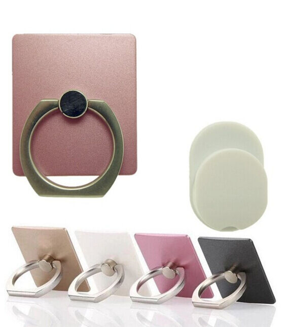 360 Degree Swivel Ring Buckle Bracket for All Cell Phone Tablet w/ Holder Mount