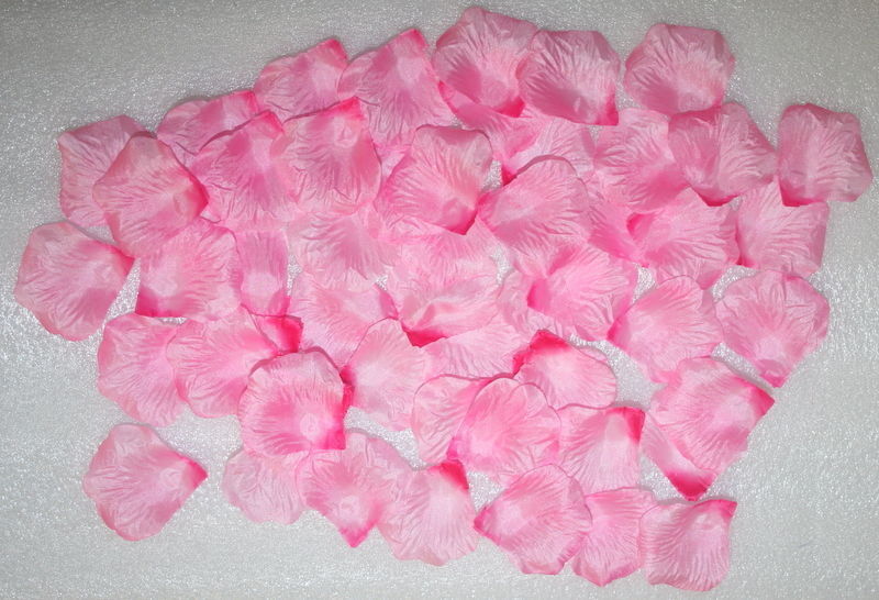 1000~5000pcs Various Colors Silk Flower Rose Petals Wedding Party Decorations