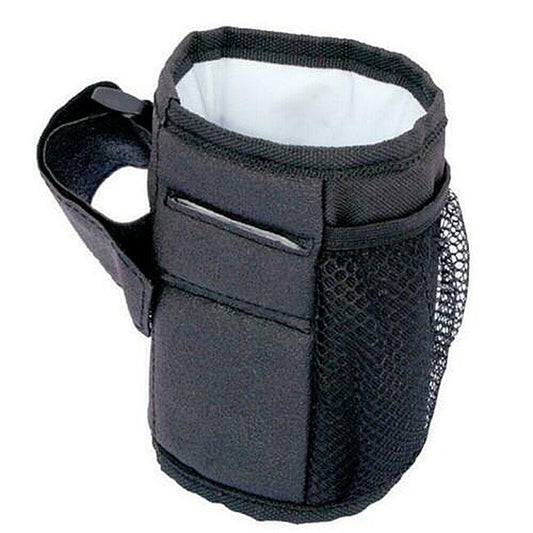 US 1-2pcs Universal Stroller Walker Keep Warm Mesh Pocket Bike Cup Bottle Holder