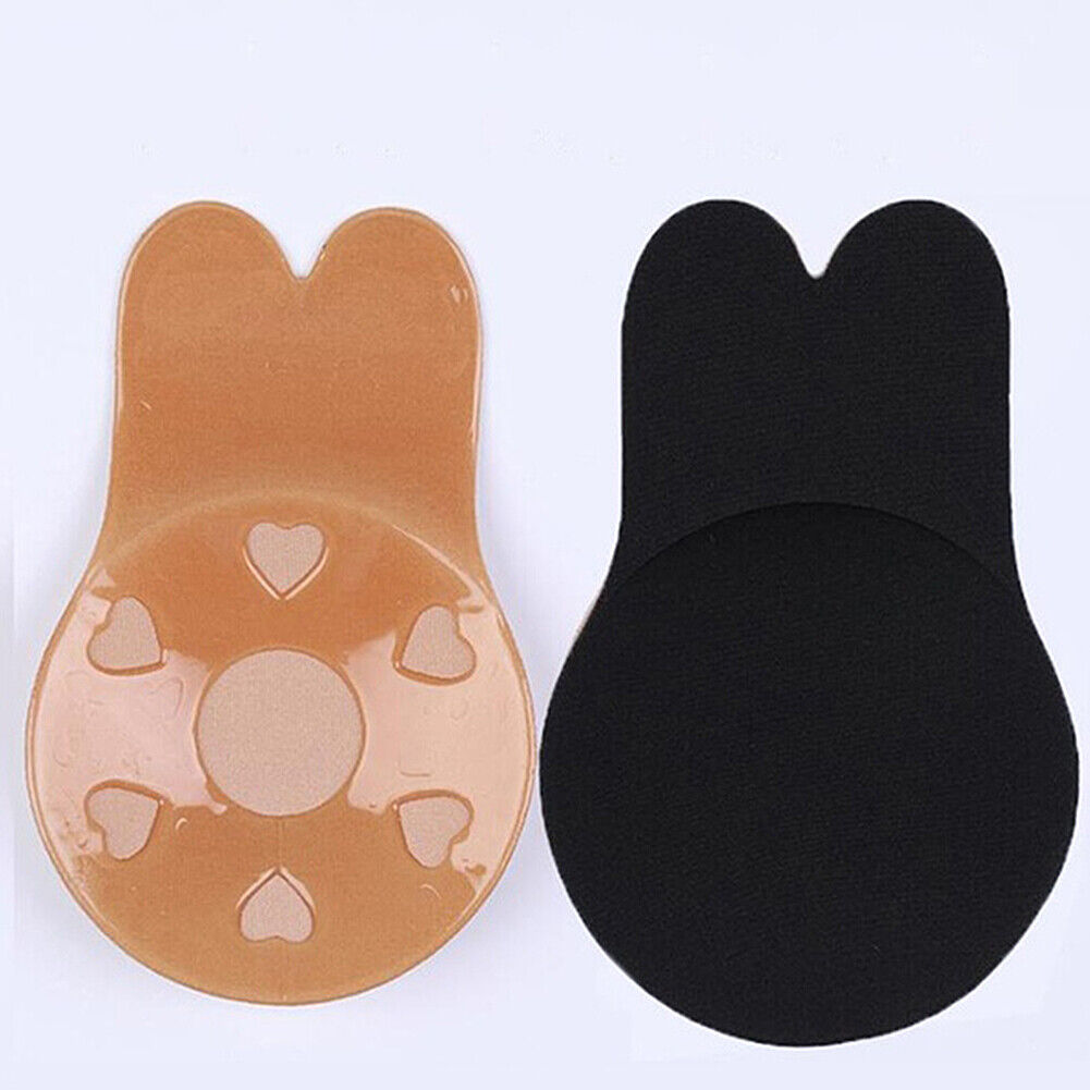 US Self Adhesive Silicone Bra Breast Lift Up Strapless Invisible Backless Cover