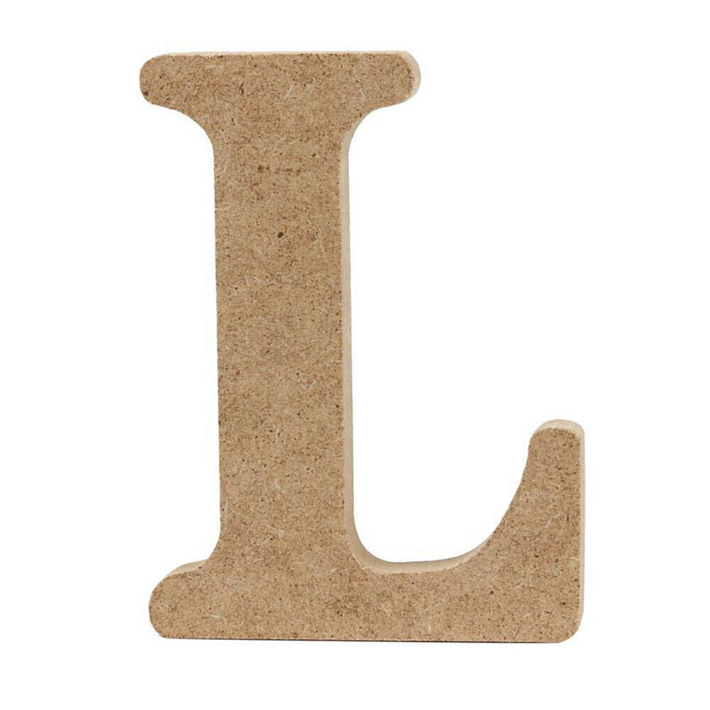 US 3.93'' A-Z Wooden Letters Alphabet Self Standing Wedding Party/Home/Decor Lot
