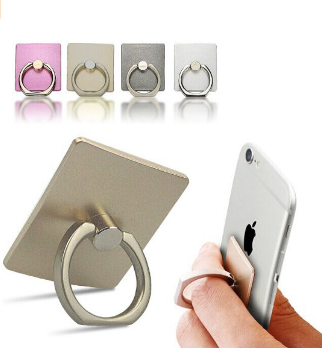 360 Degree Swivel Ring Buckle Bracket for All Cell Phone Tablet w/ Holder Mount