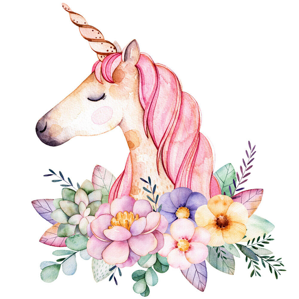 US DIY 5D Diamond Painting Unicorn Embroidery Art Decor Cross Stitch Kits Gifts